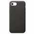 CaseUp Apple iPhone SE 2022 Kılıf Leather Woven Kılıf Siyah 2